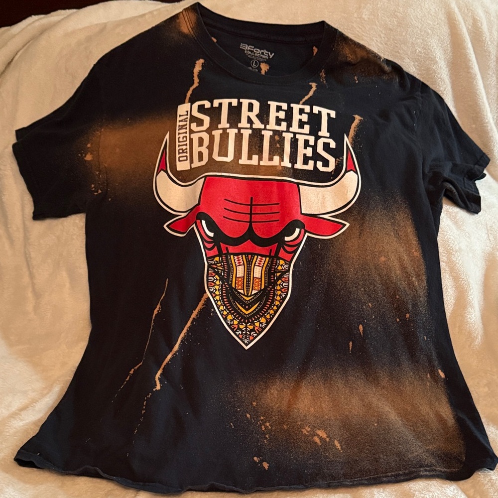 Black and Red Mens T-Shirt
